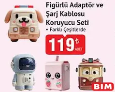 POLOSMART FİGÜRLÜ ADAPTÖR VE ŞARJ KABLOSU KORUYUCU SETİ fiyat ve kampanya bilgisi
